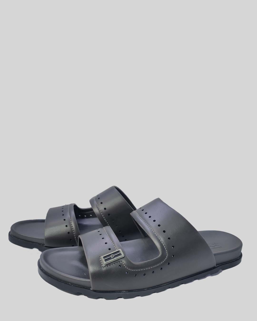 Urban Nomad Double-Strap Leather Slides (Article A98-4)