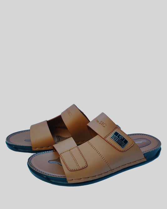 Sovereign Tan Leather Slipper (Article 0110)