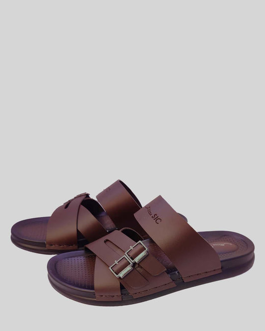 Urban Comfort Cross-Strap Slides (Article 014)
